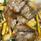 Best Beef with Bamboo Shoots, Straw Mushrooms and Snow Peas in Keene, NH